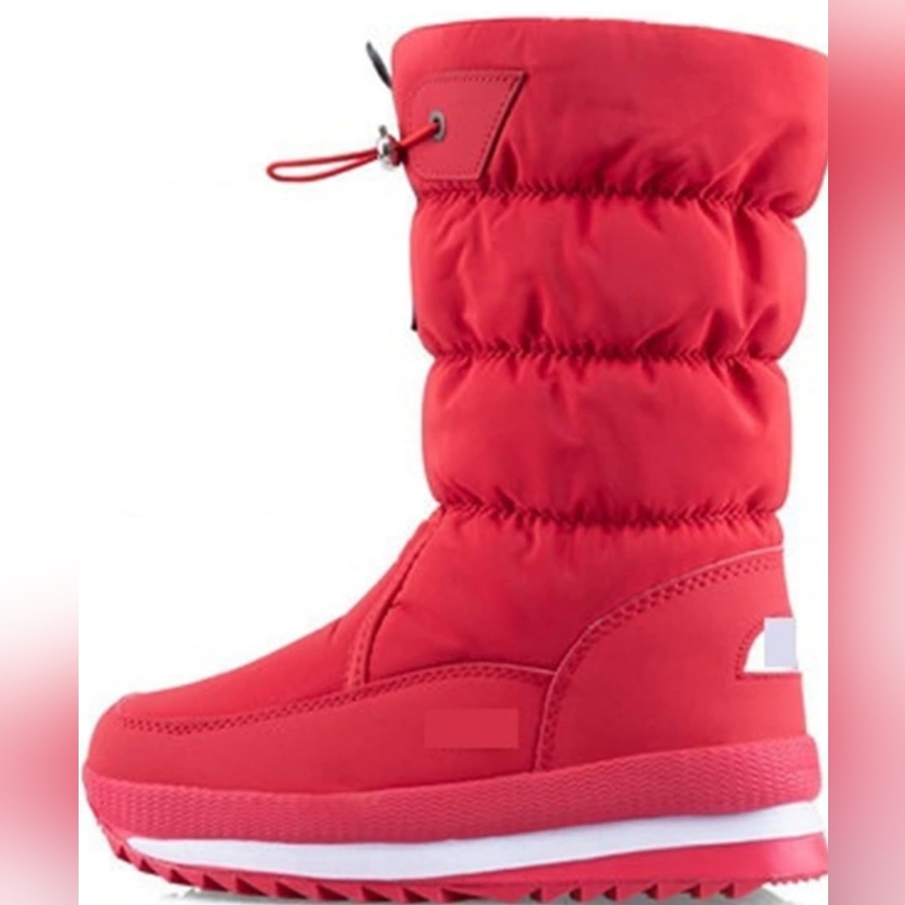 Pink Snow Boots